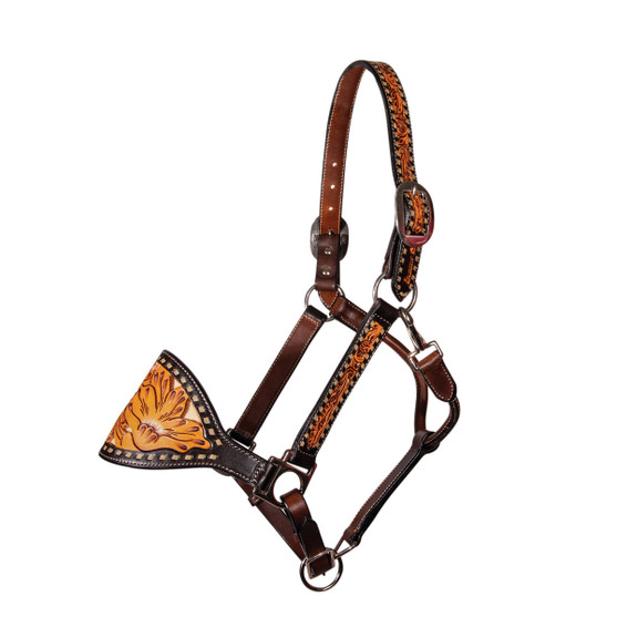 Professional's Choice Buckstitch Filigree Bronc Halter