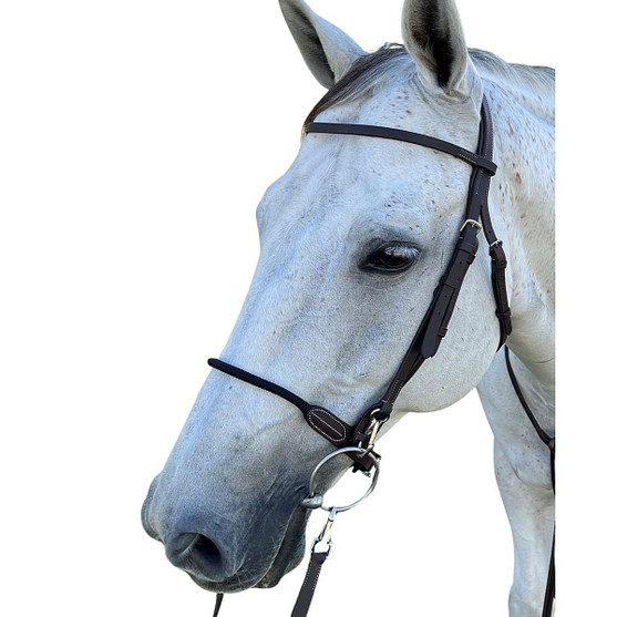 DziaSport Black Single Rope Noseband