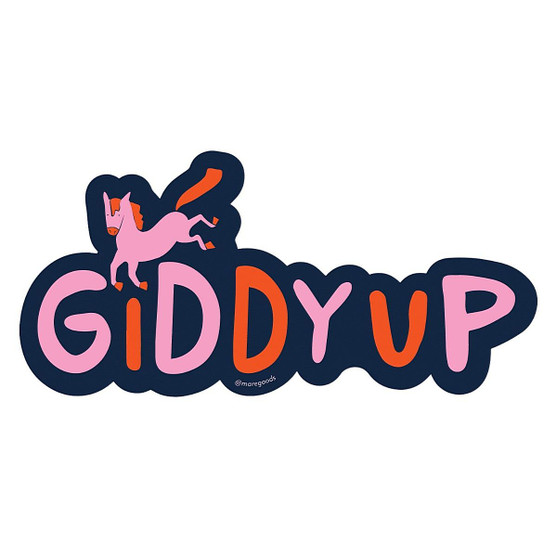 Mare Modern Goods Giddy Up Sticker