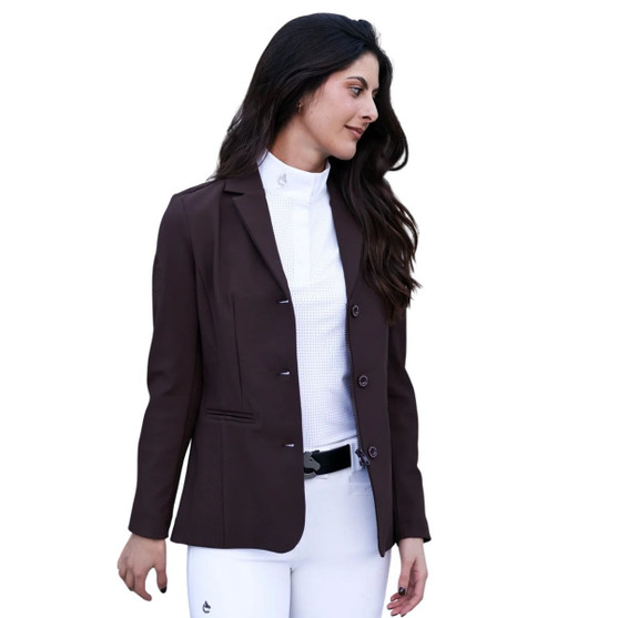 Criniere Alexandra Show Coat Mocha FRONT
