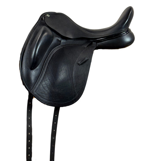 Used N2 Cardhu Euro Monoflap Dressage Saddle left side