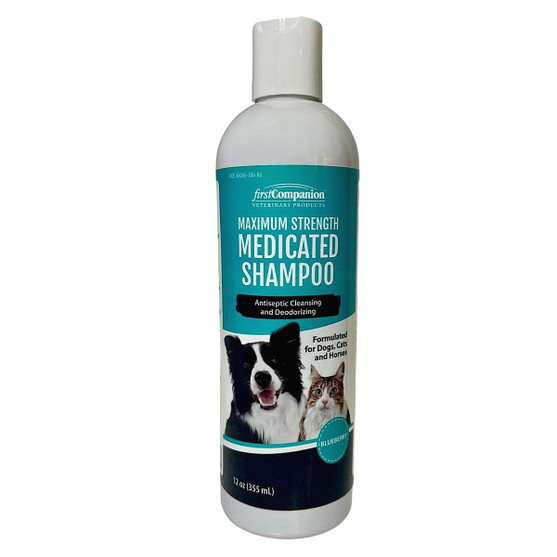 First Companion Maximum Strength Medicated Pet Shampoo