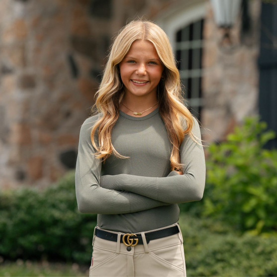TKEQ Mini Kennedy Seamless 2.0 LS Shirt DERBY FRONT