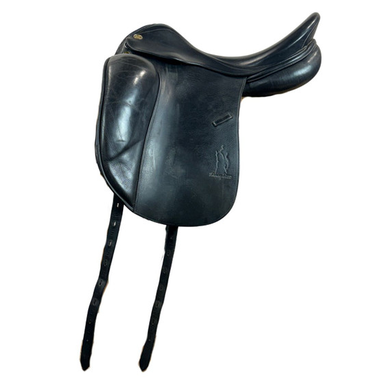 Used Prestige Dressage Saddle left side