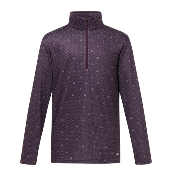 Kids Kerrits In the Zone Coolcore LS Shirt ELDERBERRY