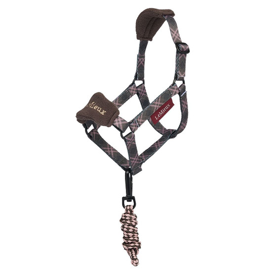LeMieux Hobby Horse Heritage Vogue Halter COCOA