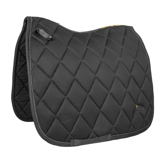 Back on Track Airflow Dressage Saddle Pad BLACK
