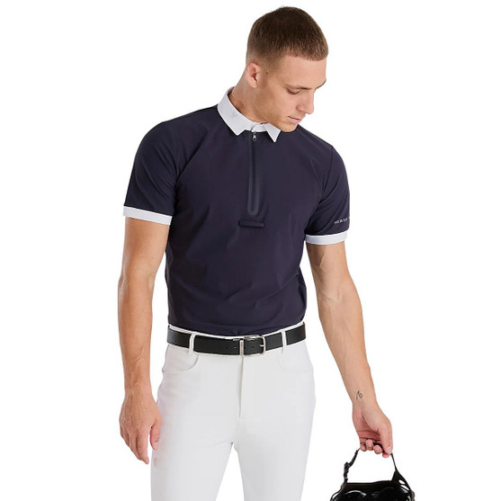 Men's Horse Pilot Aeris SS Show Shirt DARK NIGHT FRONT