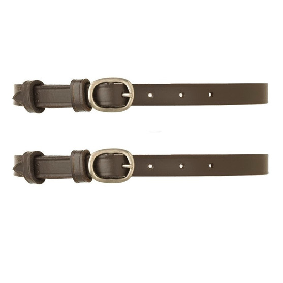 Camelot Leather Spur Straps - Children brown