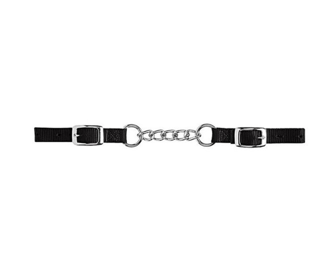 Weaver Heavy Duty Nylon & Single Link Chain Curb Strap