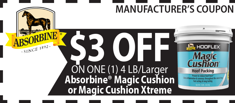 Hoof Care Absorbine Hooflex Magic Cushion sale at Mary's Tack Shop