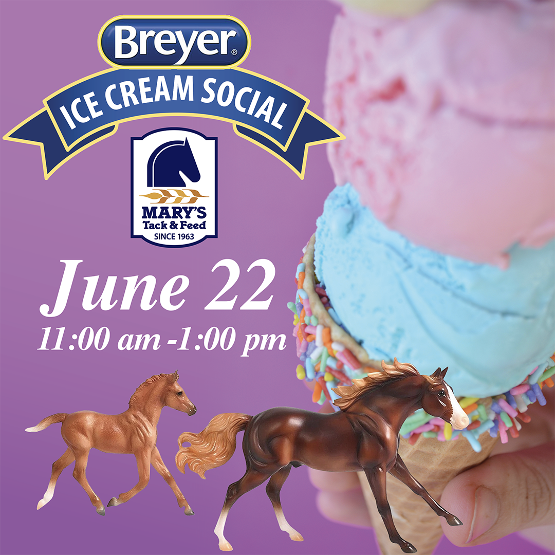 Ice Cream Social for Kids-Breyer Toys and Painting