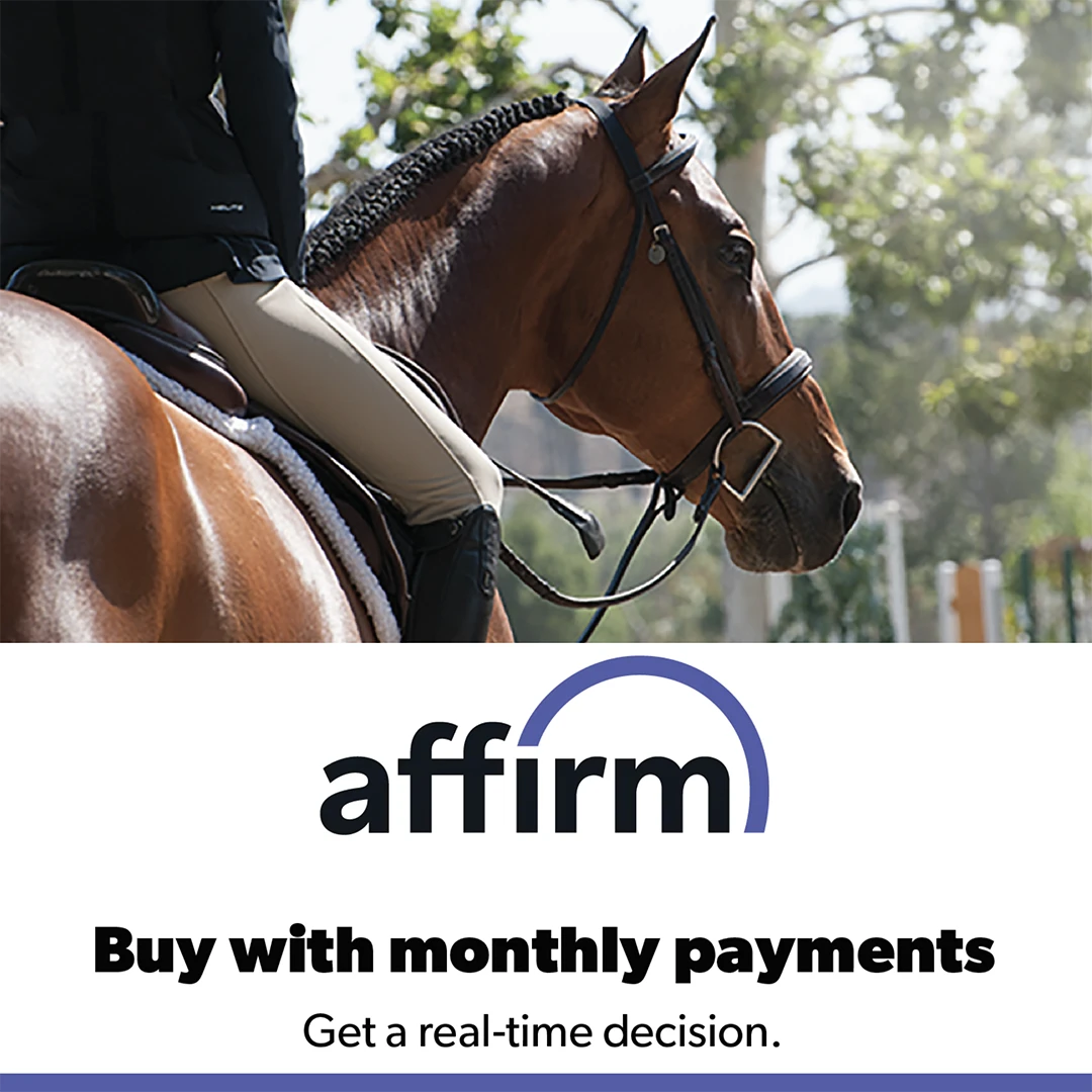 Spread payments out with affirm at Marys Tack Shop