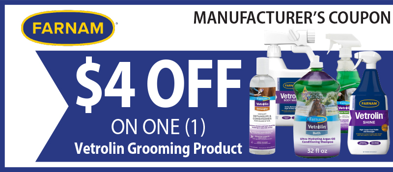 Farnam Vetrolin Grooming Products for Horses SALE at Marys Tack Shop