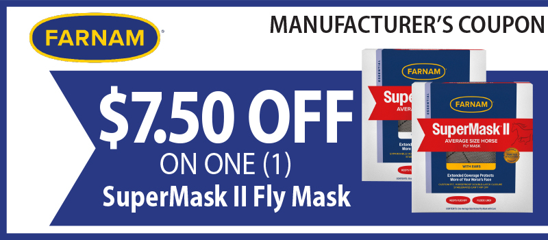 Farnam SuperMask II Fly Mask for Horses SALE at Marys Tack Shop