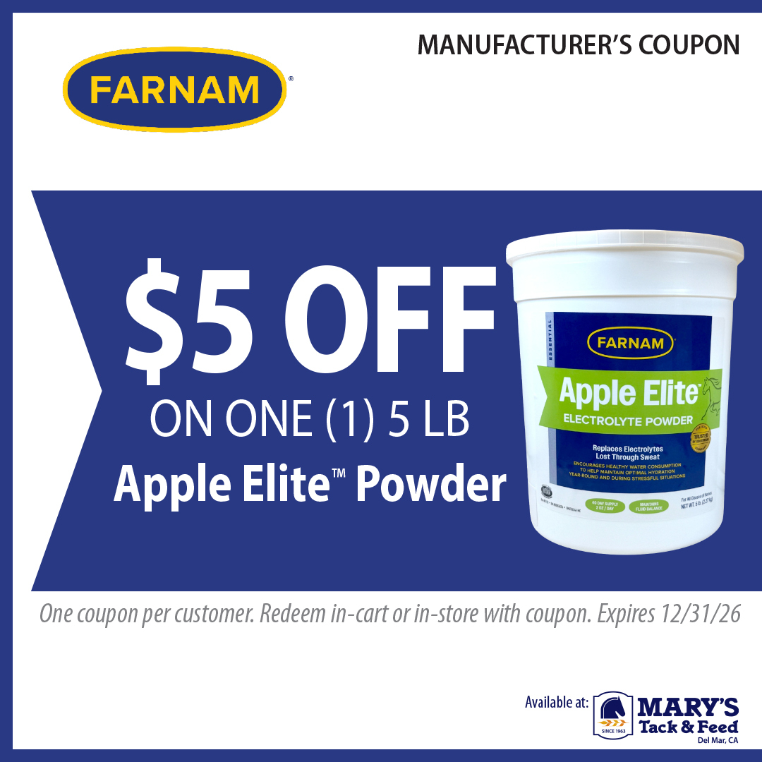 Apple Elite Electrolytes for Horses on SALE at Mary's Tack Shop
