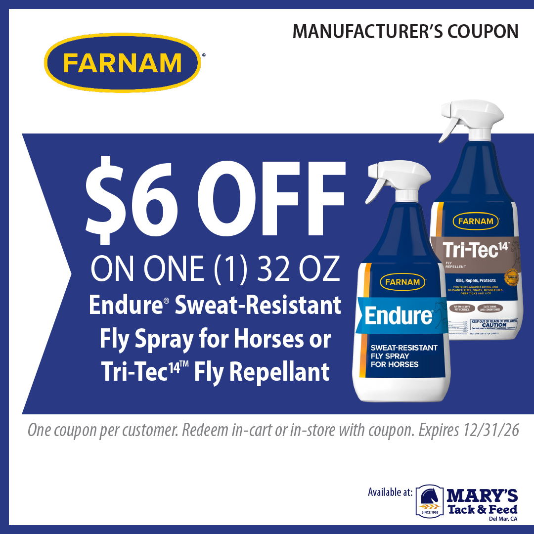 Fly Spray-Sweat Resistant-Fly Repellant for Horses SALE at Marys Tack Shop