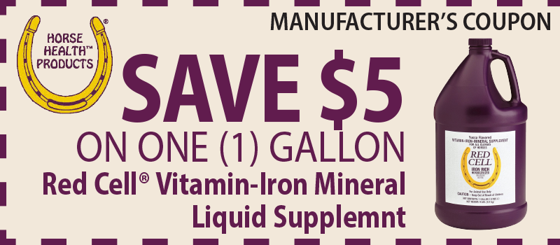 Horse Health Red Cell Iron Mineral Liquid Supplement sale at Mary's Tack Shop