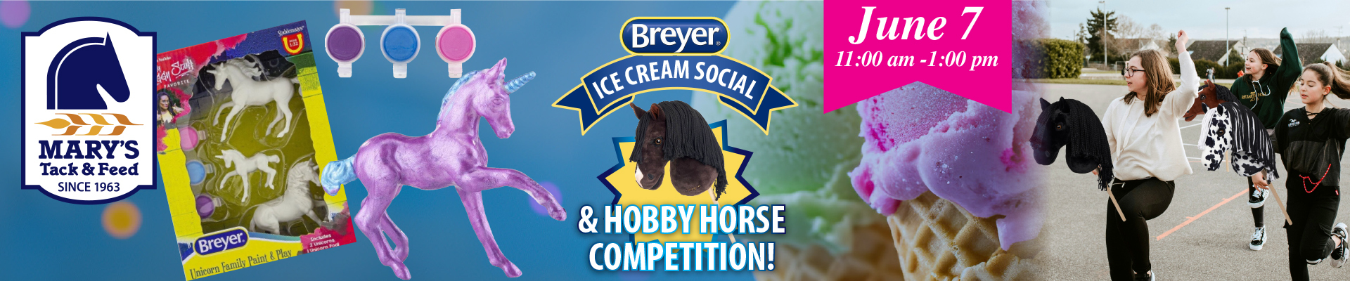 Breyer Ice Cream Social - LeMieux Hobby Horse Competition - Marys Tack Shop