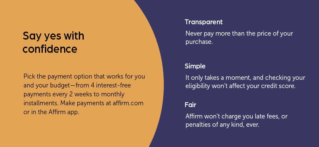 Affirm Financial Services   Section 3 Adaptive Pay Over Time 