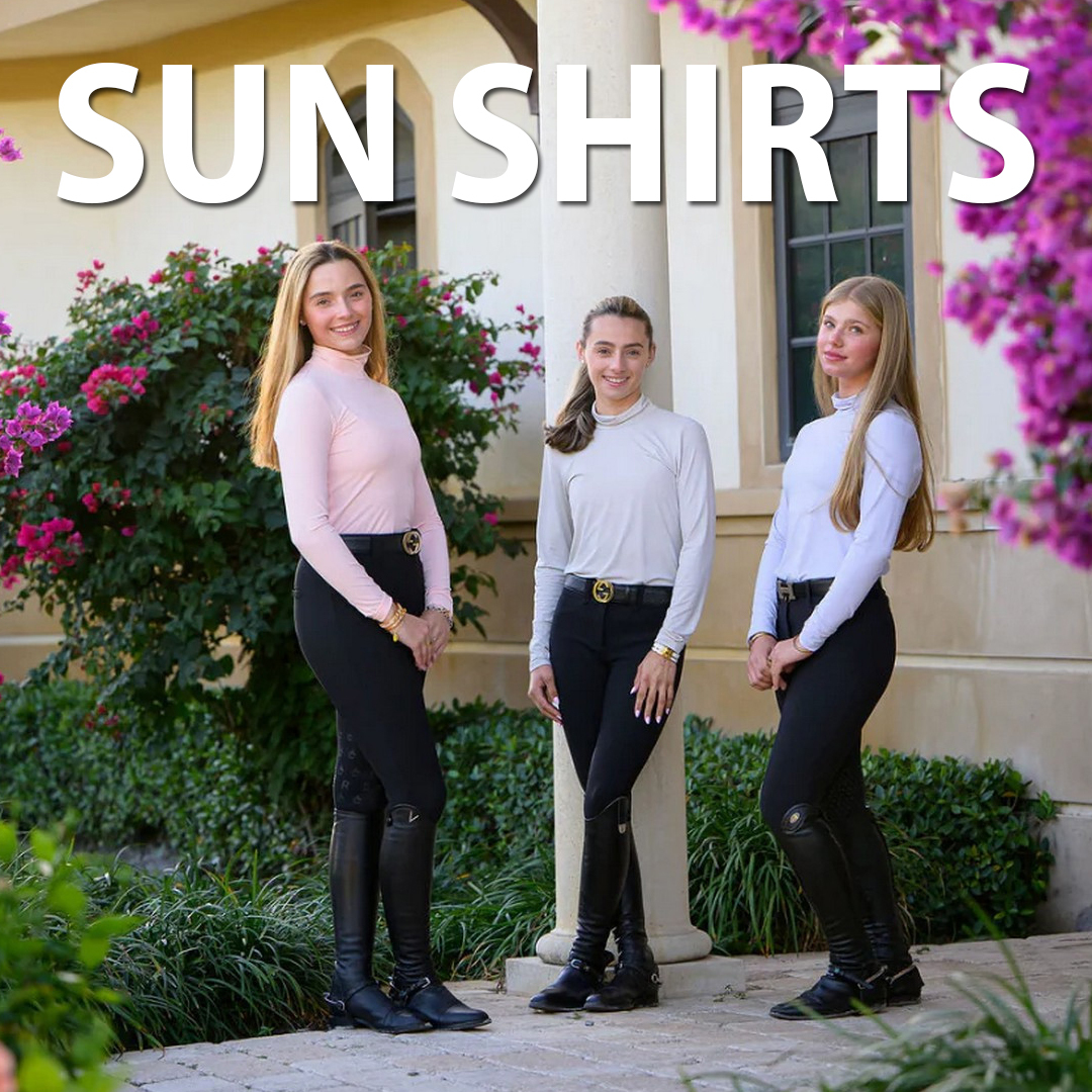 Sun Protective Shirts for Equestrians - Sun Shirts for Horseback riders - Marys Tack Shop