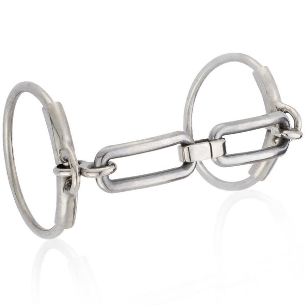 よっつ様ロンハーマン Mini Macro Hoop Silver Single Mikmar Watson Loose Ring- English Snaffle Bits
