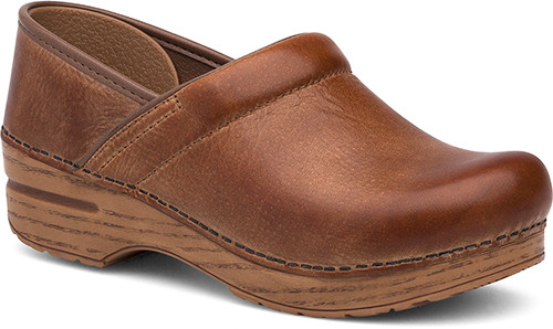 dansko professional honey distressed