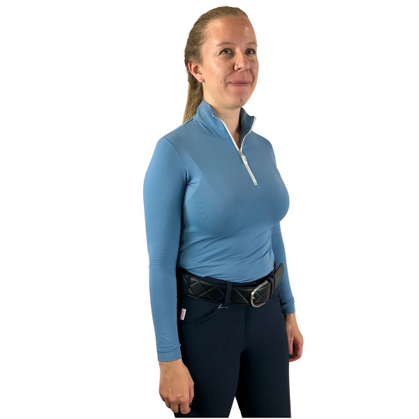 Tailored Sportsman IceFil Long Sleeve Zip Top- Riding Shirts