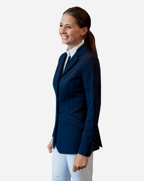 ジャケット・アウター Eaphi round collar stitch half coat eaphi