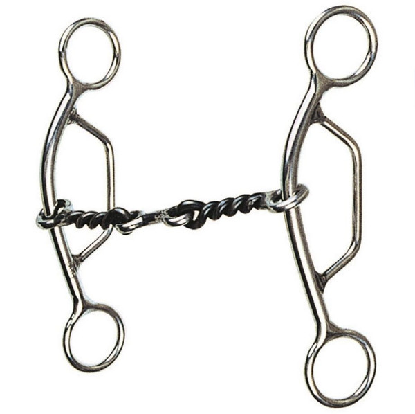 Reinsman Rosie Twisted Wire Dogbone Gag Western Bits