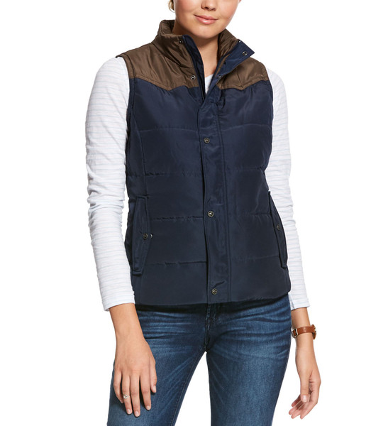 ariat women's vests clearance