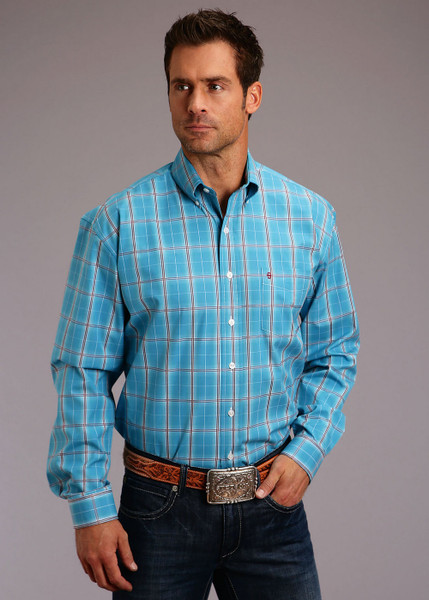 Stetson Plaid Ombre Shirt- Western Shirts