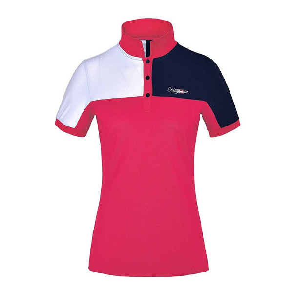 Kingsland Tec LS Pikee-Poloshirt für Damen KL/_CAMILLA langarm Damenshirt