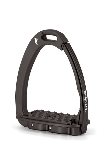 TECH STIRRUPS Venice Fit セーフティ鐙 黒&赤-