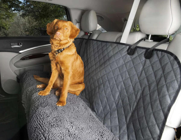 Dirty Dog Car Seat Cover & Hammock- Dog Car Accessories