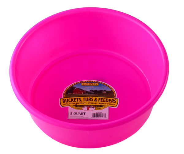 Little Giant 5 Quart Plastic Utility Pan Horse & Barn Supplies