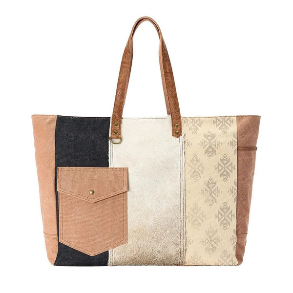 MAR TOTE TAN SUEDE