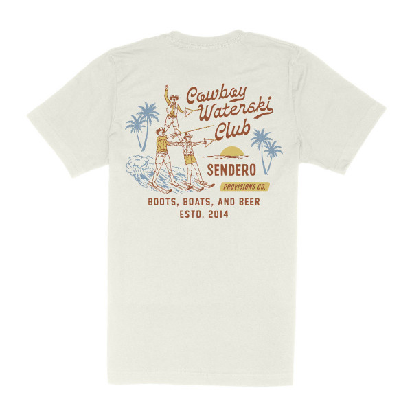 KHOKI 25SS Cowboy T-shirt ホワイト KHOKI 25SS Cowboy T-shirt ホワイト