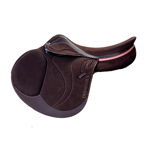 Used Devoucoux Biarritz Lab Close Contact Jump Saddle - English Tack