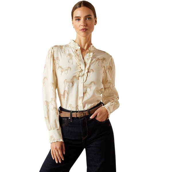 Ameri 新品 UNDRESSED HORSE BIT BLOUSE ✨ Saddle up, y'all — she's here! ✨ The Horse Bit Halter Top is