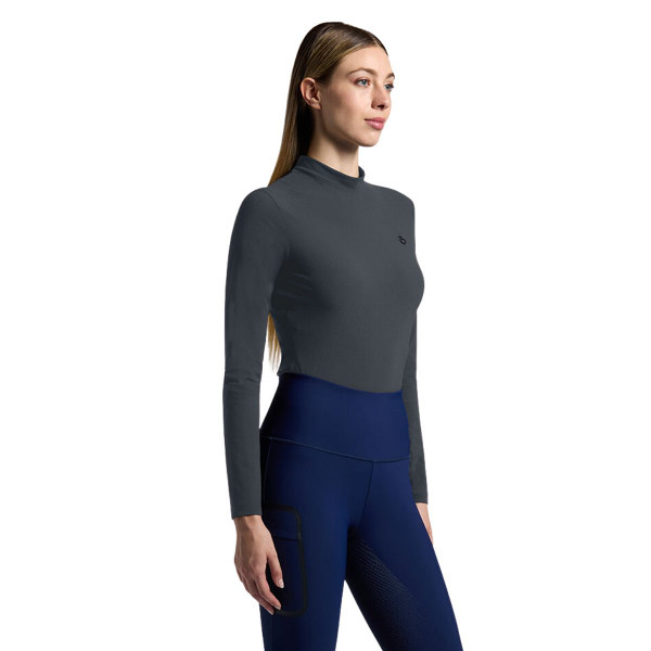 Cavalleria Toscana High Collar LS Training Shirt