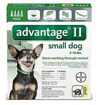 advantage ii for small dogs