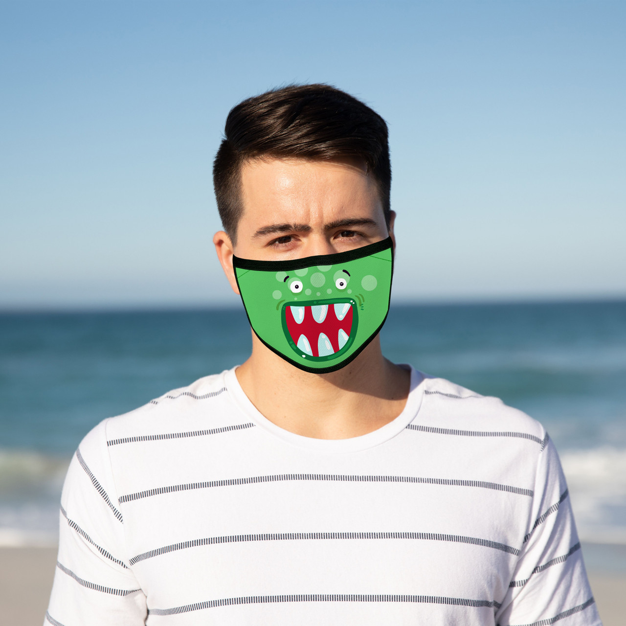 Monster Face Mask Jefferson St. Designs