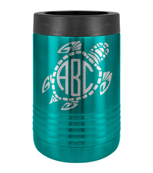 Sea Turtle Monogram - Beverage Holder 