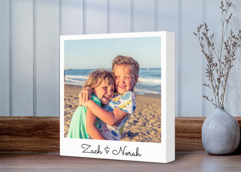 Custom Polaroid Photo - Gallery Wrapped Canvas