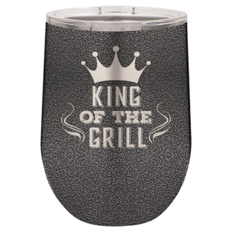 King of the Grill - Stemless Tumbler