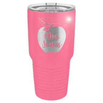 Apple Custom Name - 20 & 30 oz Tumbler