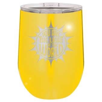 You are the Light of the World - Stemless Tumbler