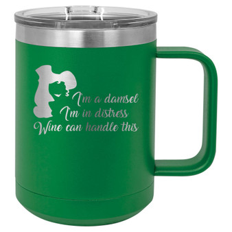 Damsel in Distress - 15 oz Coffee Mug