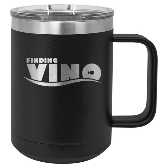 Finding Vino - 15 oz Coffee Mug